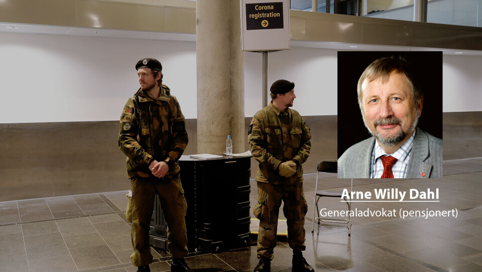 Bruk av militær makt mot landets innbyggere