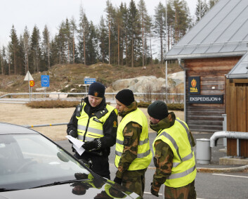 Ventet grensekontroll-kostnad for Forsvaret i 2021: 274 millioner
