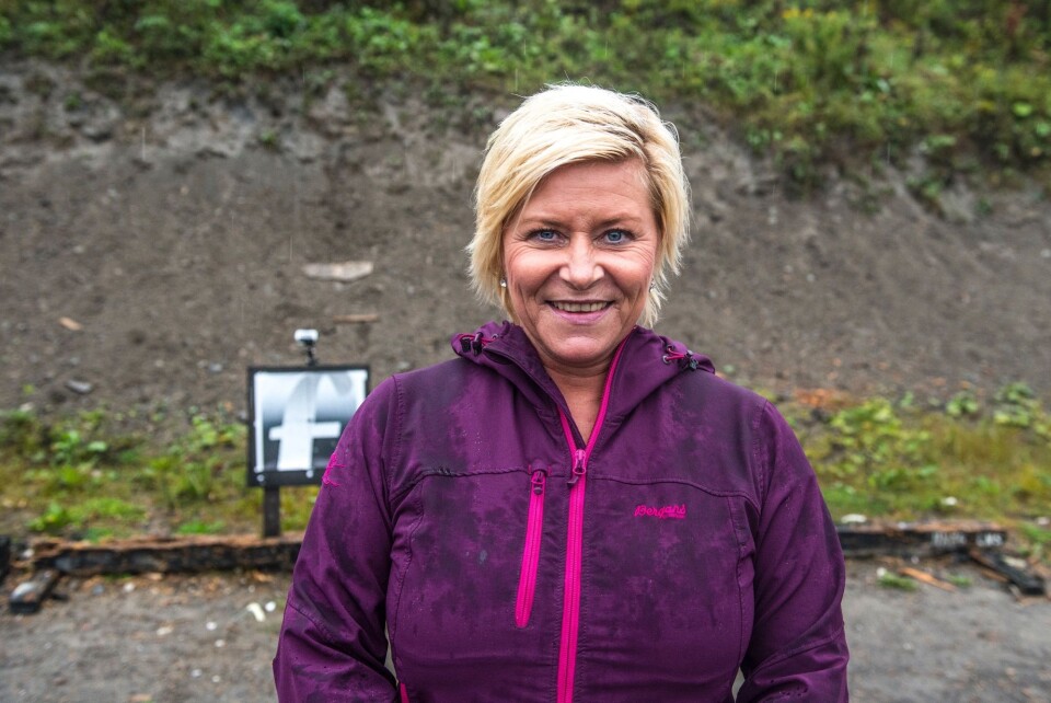 Siv Jensen (47)Finansminister og leder for Fremskrittspartiet 