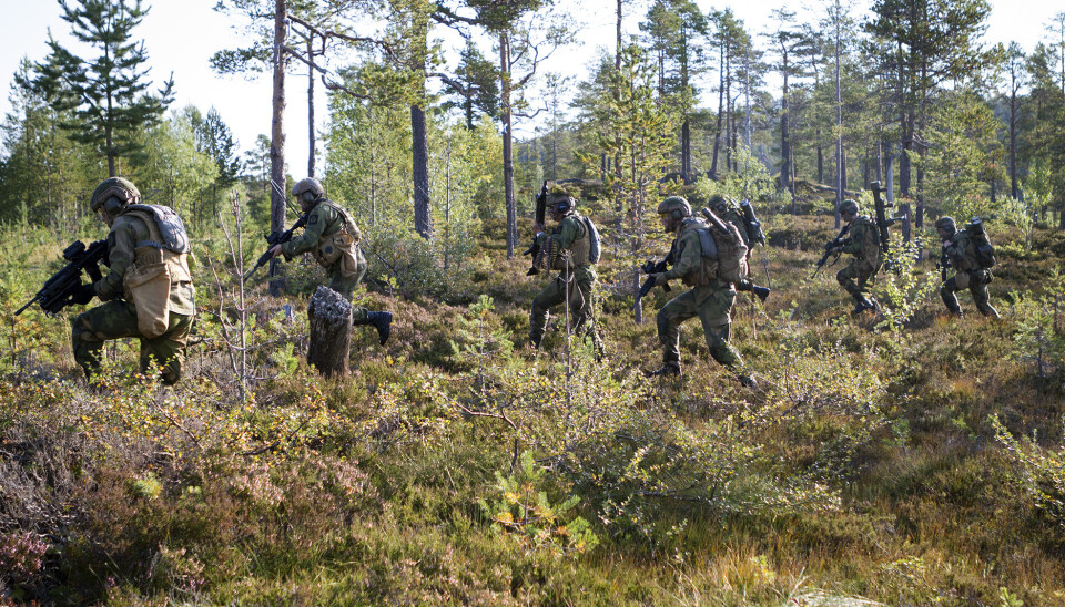 Bildet viser Innsatsstyrke Rype. Flere HV-øvelser er allerede avlyst denne høsten.