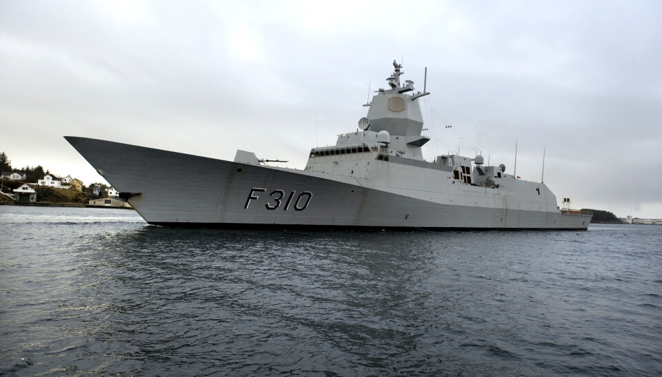 Forsvaret har fire fregatter, en av dem er KNM Fridtjof Nansen.