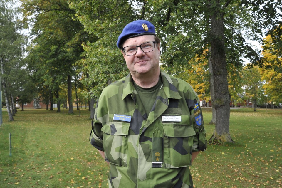 Erkjennelse. Lasse Jansson mener det har blitt en større bevissthet blant politikere og befolkningen om forsvaret av Sverige. (Foto: Forsvarets forum)
