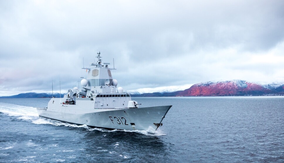 KNM Otto Sverdrup er på øvelse i Storbritannia og kommer tilbake til Norge i midten av februar.