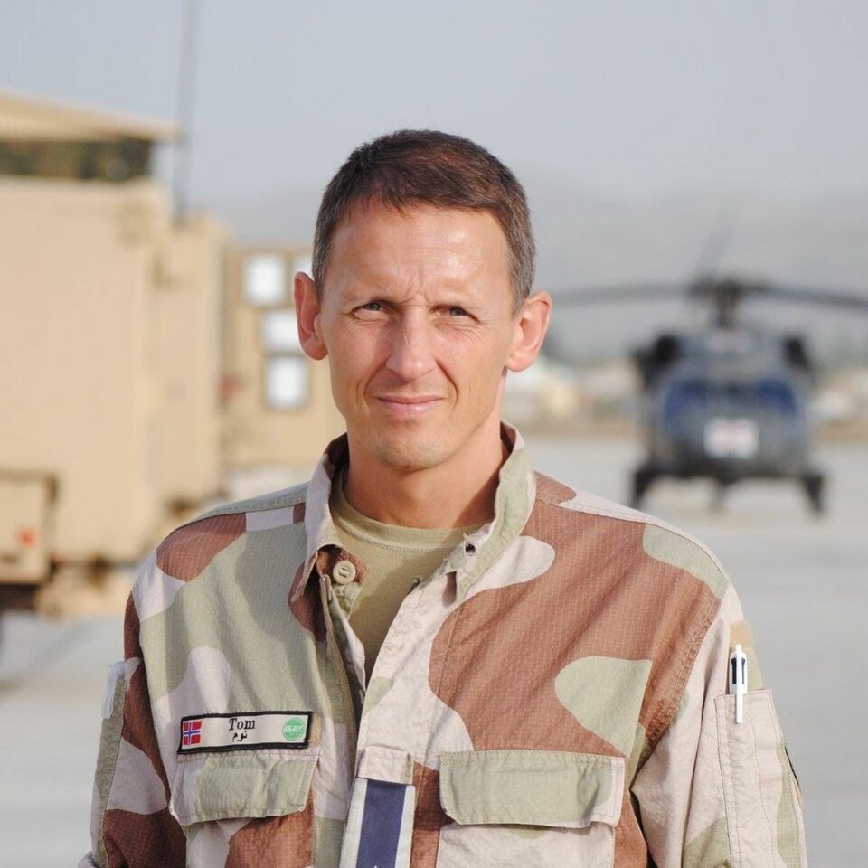 Veteran. Ørland-ordføreren var nestkommanderende i «Norwegian Aeromedical Detachement» i Afghanistan (Foto:privat).