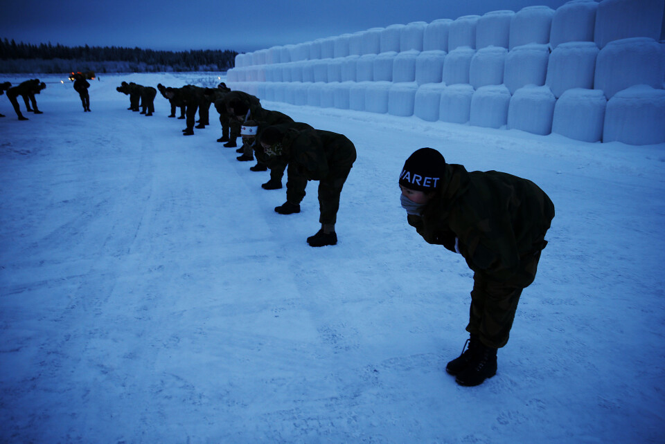 JENTETROPPEN: Da jentejegertroppen ble opprettet i 2014, ble 2000 jenter med gode sesjonsresultater tilskrevet og tilbudt utdanningen. 11 av dem startet opp. Foto: Torbjørn Kjosvold/Forsvaret