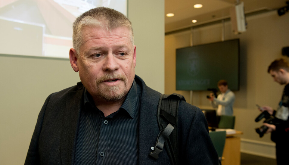 Lars Erik Jamtli, hovedtillitsvalgt i Luftforsvaret.