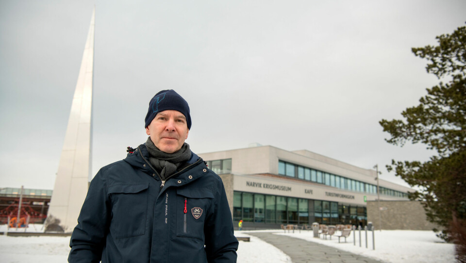 Forplikter: – Det må legges politiske føringer og økonomi som forplikter å ta vare på den militære historien, sier museumsstyrer Ulf Eirik Torgersen ved Narvik Krigsmuseum.