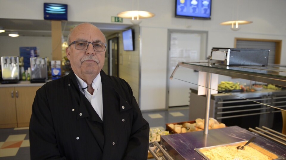 Kjøkkensjef Johs Stormark