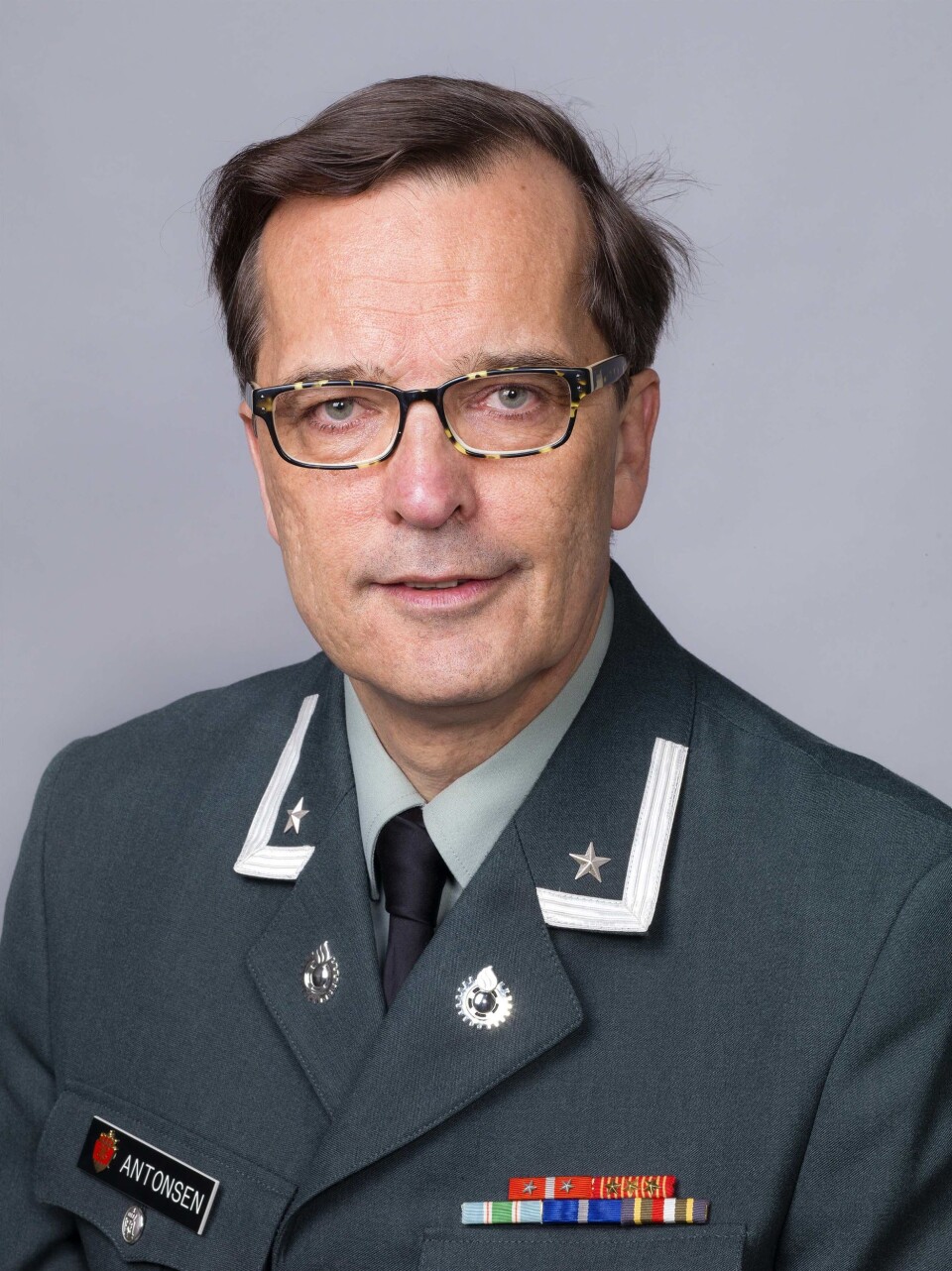 Major Askild Antonsen (Foto: Håvard Madsbakken/Forsvarets museer).