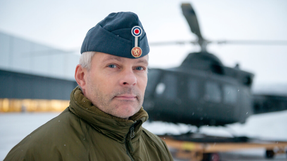Kaptein Geir Brandsegg, tillitsvalgt i Norges Offisersforbund (Foto: Torbjørn Løvland/Forsvarets forum).