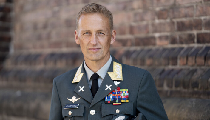 Påtroppende forsvarssjef Eirik Kristoffersen. Påtroppende forsvarssjef Eirik Kristoffersen.