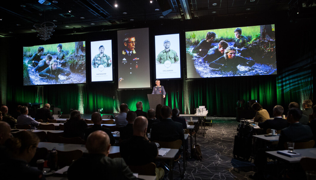 Veterankonferansen flyttes hvert år til en ny kommune. Her fra Stavanger i 2016. Veterankonferansen flyttes hvert år til en ny kommune. Her fra Stavanger i 2016.