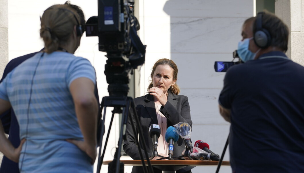 Politiadvokat Line Nygaard i PST etter fengslingsmøtet for en mann siktet for spionasje for Russland. Politiadvokat Line Nygaard i PST etter fengslingsmøtet for en mann siktet for spionasje for Russland.