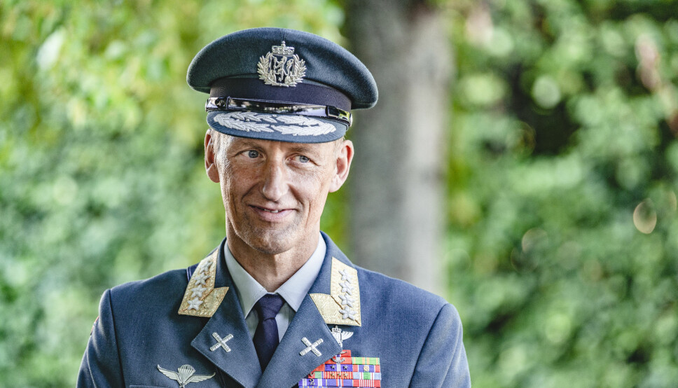 Eirik Kristoffersen ble ny forsvarssjef 17. august. Ti dager senere lanserer han boka «Jegerånden».