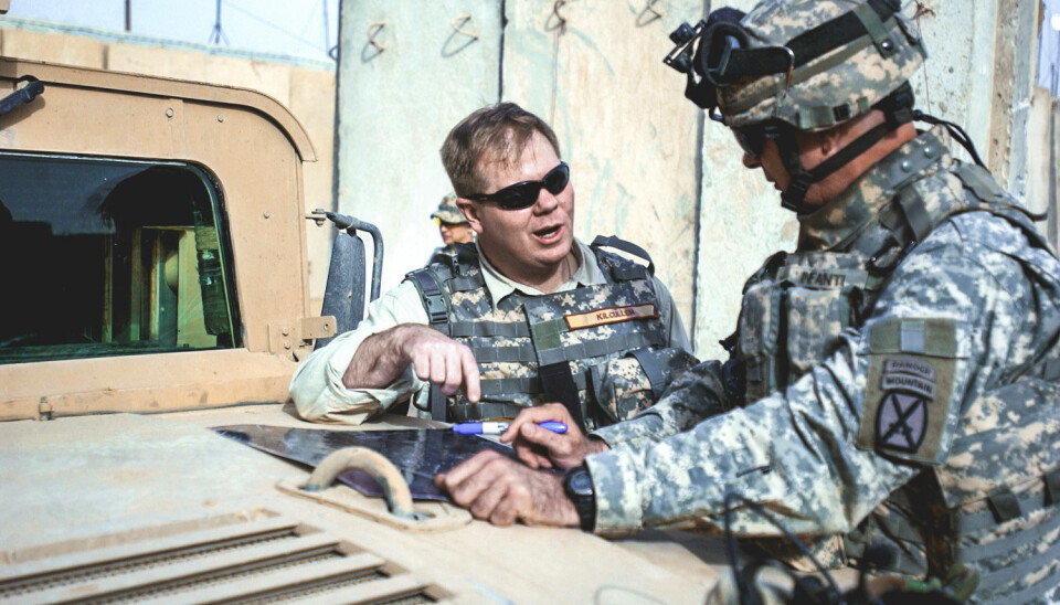 David Kilcullen på besøk i Afghanistan.