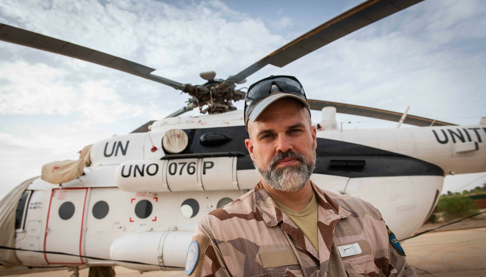 Flyoperasjonsoffiser Jesper i det svenske detasjementet har kjent konflikten i Mali tett på kroppen.