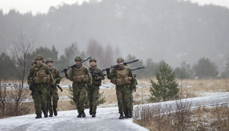 Sør-Trøndelag har avvist at det er grunnlag for gruppesøksmål for å få utbetalt feriepenger. Her ser vi soldater fra innsatsstyrke Bjørn West.