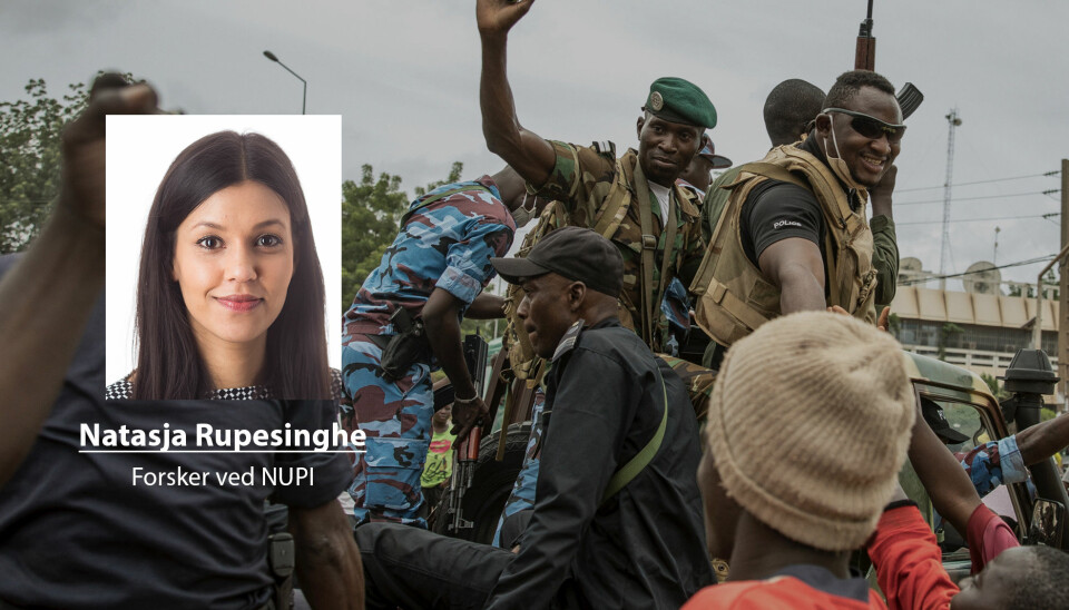 – Å fortsette som før vil sannsynligvis ikke forbedre situasjonen, skriver Natasja Rupesinghe om utviklingen i Mali etter statskuppet.