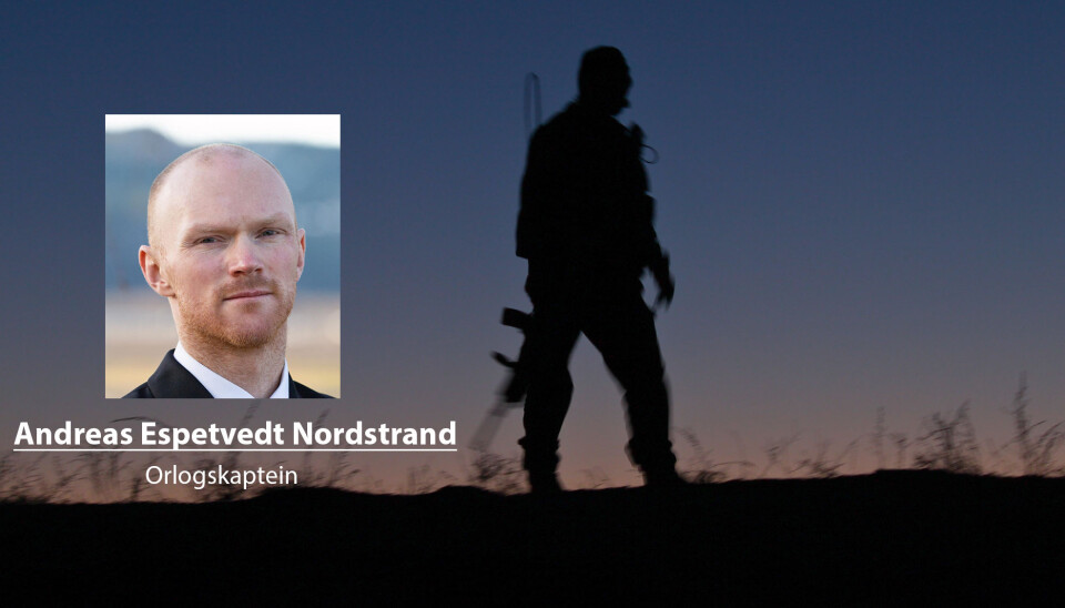 Det viktig at veteraner får ryggdekning for de handlingene han eller hun utførte i sin tjeneste, skriver Andreas Espetvedt Nordstrand.