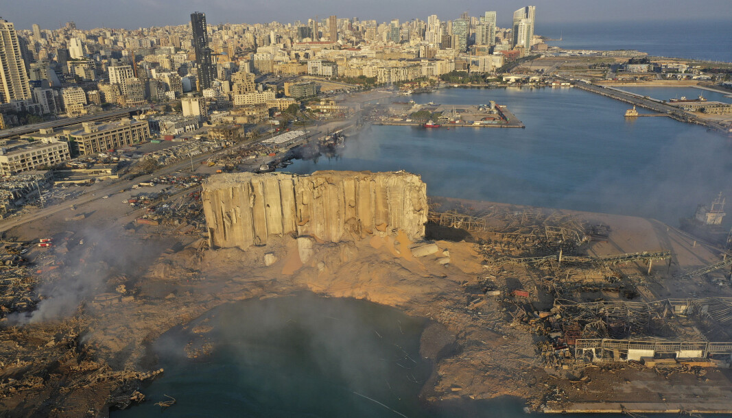 GROUND ZERO: Etter eksplosjonen i et havnelager i Beirut 4. august kan over halve Libanons befolkning stå overfor en matkrise, ifølge en FN-organisasjon. GROUND ZERO: Etter eksplosjonen i et havnelager i Beirut 4. august kan over halve Libanons befolkning stå overfor en matkrise, ifølge en FN-organisasjon.