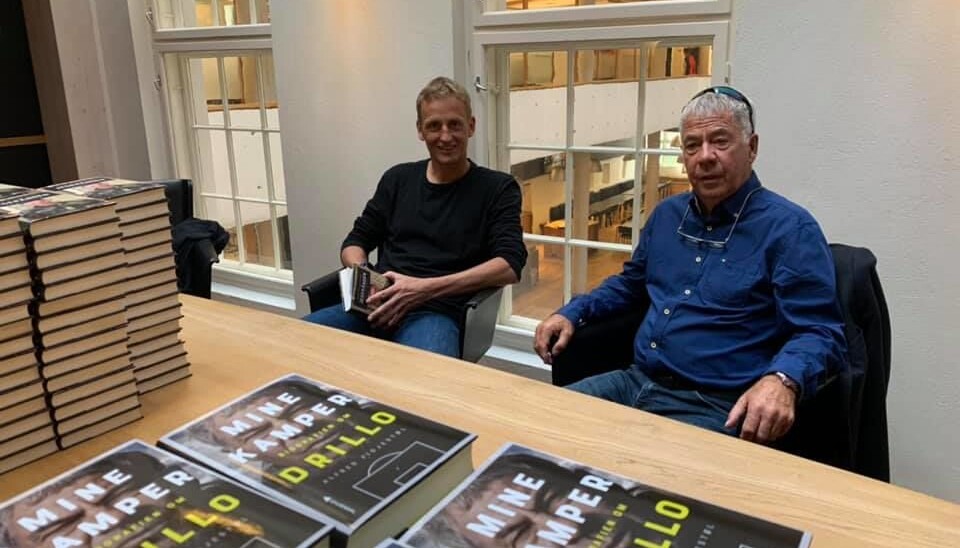 Forsvarssjef Eirik Kristoffersen møtte tirsdag Egil «Drillo» Olsen på boksignering i Oslo.