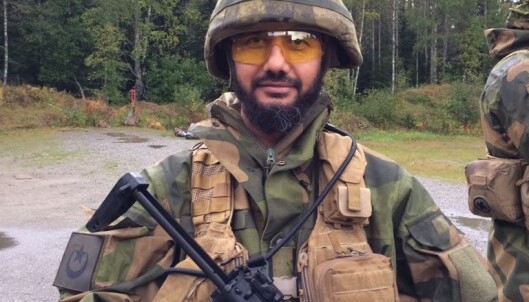 På øvelse for å bli major. På øvelse for å bli major.