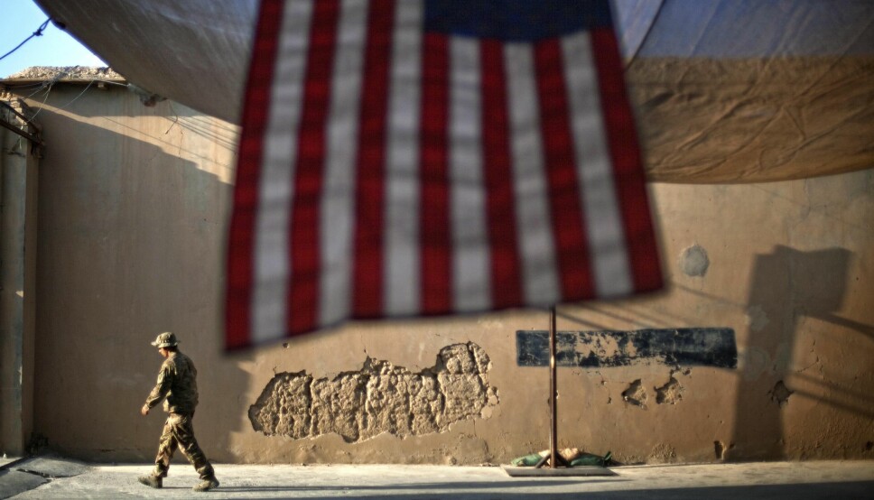Tiden er overmoden for å trekke USA ut av endeløse kriger, skriver Joe Biden . I dette bildet fra 2011 ser vi en amerikansk soldat i Kunar-provinsen i Afghanistan.