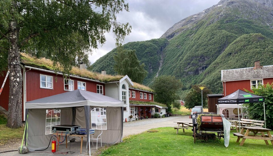 På setnes samles veteranene i hele helgen.