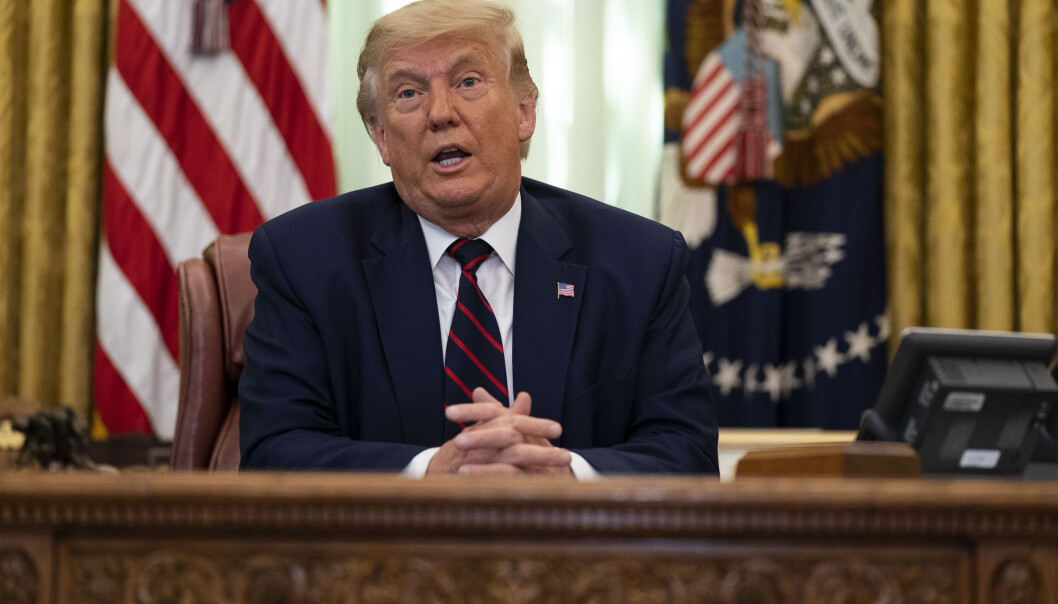 USAs president Donald Trump. USAs president Donald Trump.