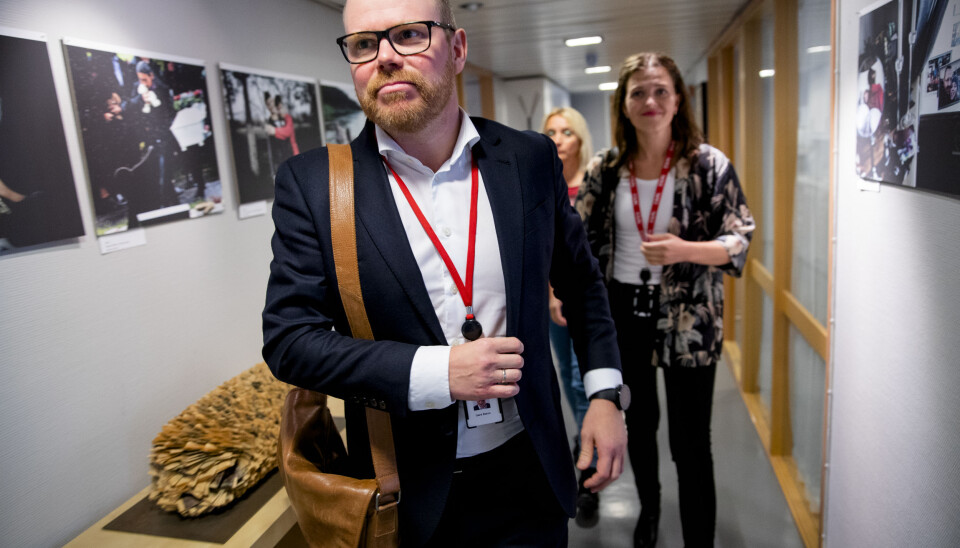 Sjefredaktør i VG, Gard Steiro.