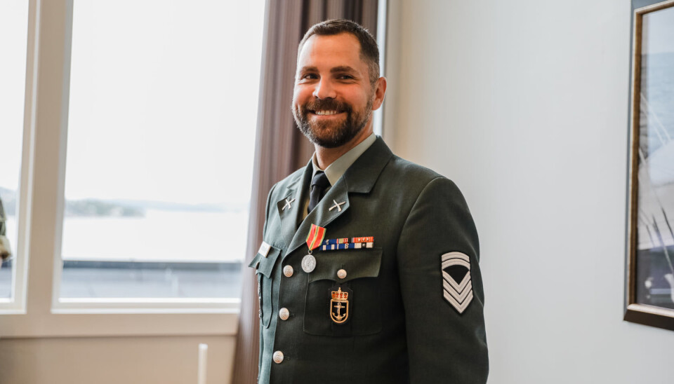 Stabssersjant Egil Johannes Grønner.