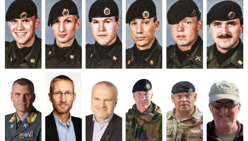 Fra venstre: Lars Lervik, Rune Sørra, Dag Sigurd Brustind, Frode Ommundsen, Einar Aarbogh og Johannes Nytrøen.