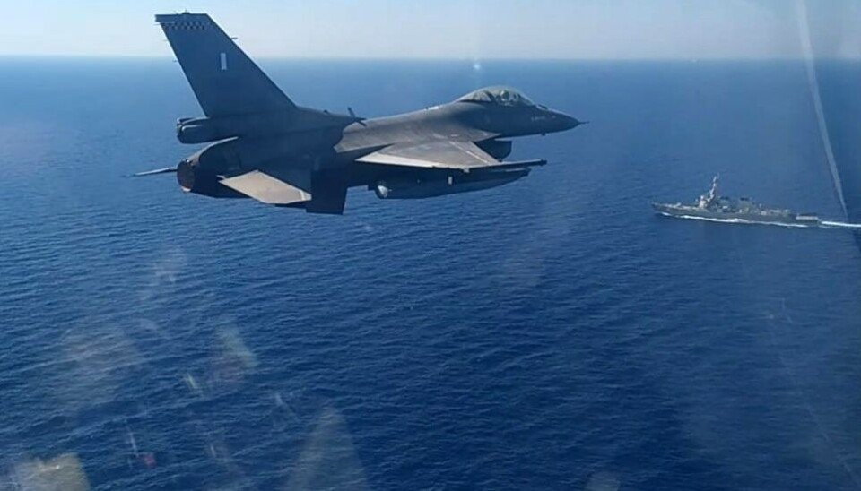 ANSPENT: Nato-allierte Hellas og Tyrkia krangler om olje- og gassrettigheter i Middelhavet og ligger nå i stillingskrig. Helas varsler militær opprustning.
