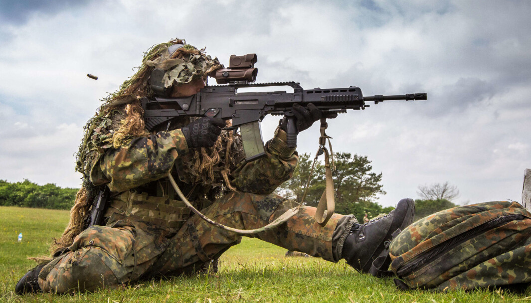120 000 nye våpen skal kjøpes inn for å erstatte G36-riflen i det tyske forsvaret. 120 000 nye våpen skal kjøpes inn for å erstatte G36-riflen i det tyske forsvaret.