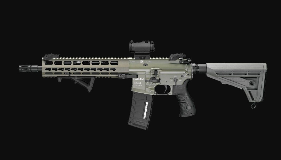 Haenel MK556 er valgt som nytt standardvåpen i Tyskland. Haenel MK556 er valgt som nytt standardvåpen i Tyskland.