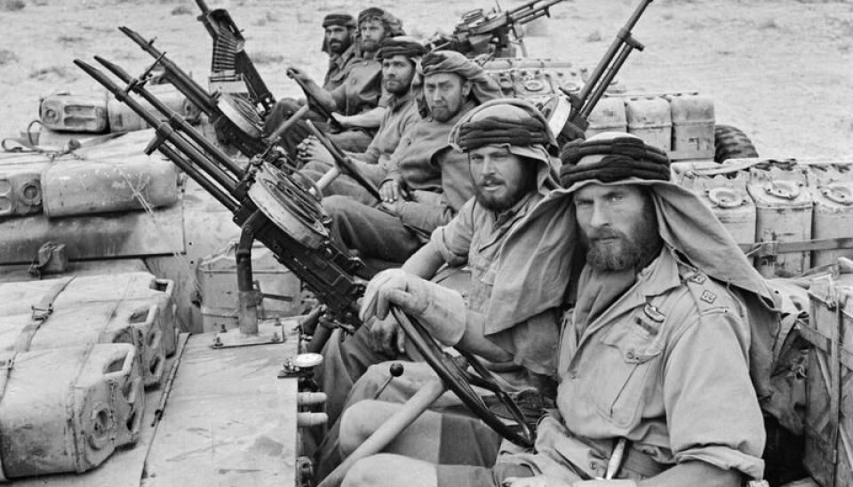 Den britiske spesialstyrken blei danna i Nord-Afrika kor dei gjennomførte operasjonar bak fiendens linjer. Mot slutten av krigen kom SAS også til Noreg.
