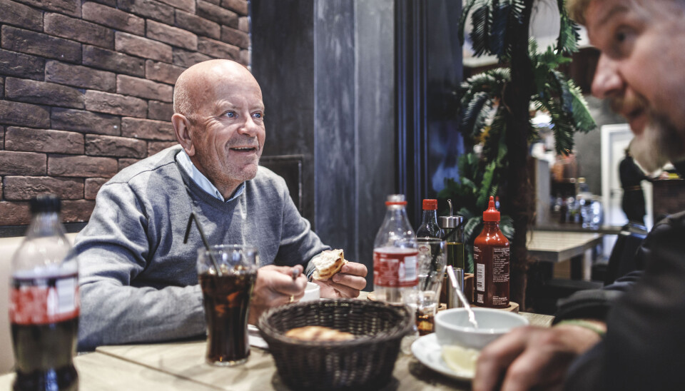 Ole Vikre er tilkjent kompensasjon som følge av skadene han fikk etter tjenesten i Libanon. Dette bildet er fra da han var på miljøtrening, en type eksponeringsterapi, på Grønland i Oslo.