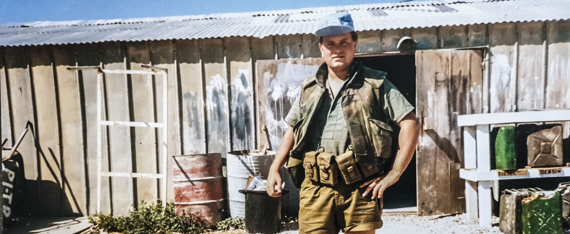 Ole Vikre kjemper for å få erstatning for psykiske sider han mener å ha pådratt seg etter oppdrag i Libanon. Foto: Privat Ole Vikre kjemper for å få erstatning for psykiske sider han mener å ha pådratt seg etter oppdrag i Libanon. Foto: Privat