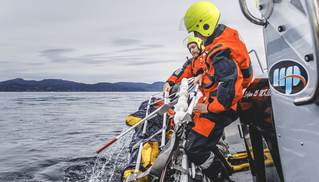 KNM Maud er ute og seiler igjen etter å ha fått opphevet seilingsforbudet. Opptrening og kursing av mannskapet er nå i gang. Mann over bord-øvelse. Foto: Krister Sørbø, Forsvarets forum KNM Maud er ute og seiler igjen etter å ha fått opphevet seilingsforbudet. Opptrening og kursing av mannskapet er nå i gang. Mann over bord-øvelse. Foto: Krister Sørbø, Forsvarets forum