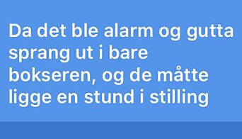 Soldatnytt spurte følgerne sine på Instagram om morsomme historier fra rekrutten. Soldatnytt spurte følgerne sine på Instagram om morsomme historier fra rekrutten.