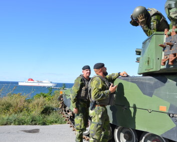Med økt spenning vokser militæret på Gotland