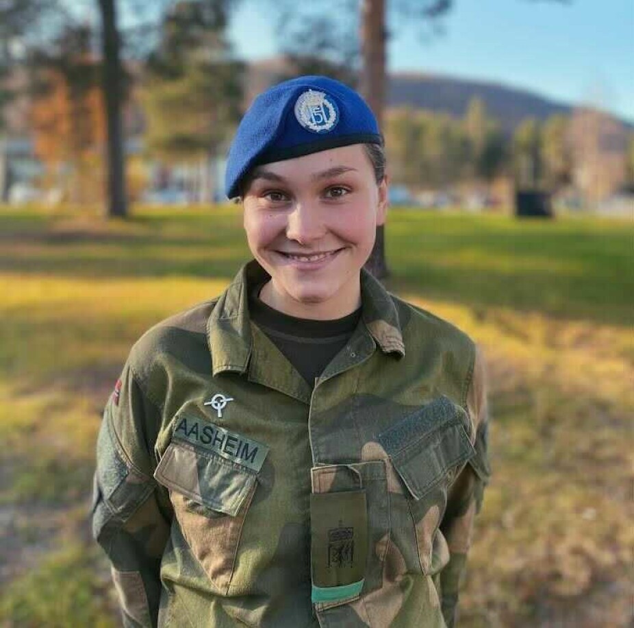 Live Bjor Aasheim er tillitsvalgt i Sambandsbataljonen.