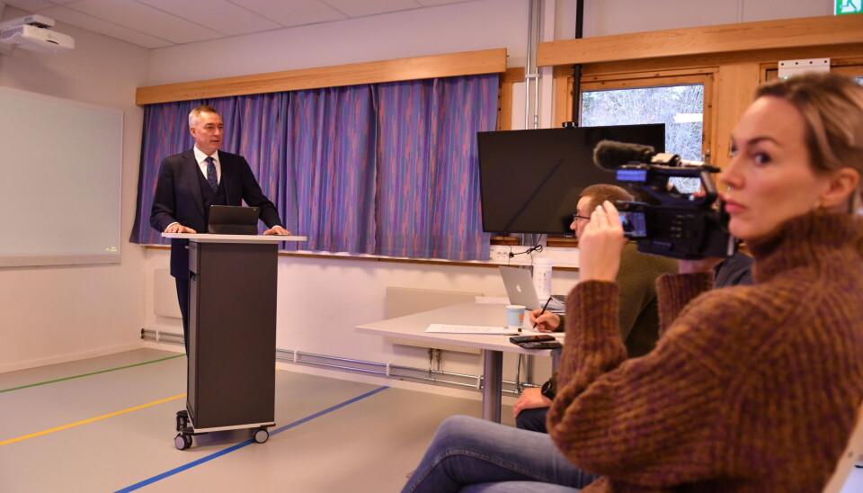 Forsvarsministeren la frem budsjettet for 2021 i Alta denne uka.