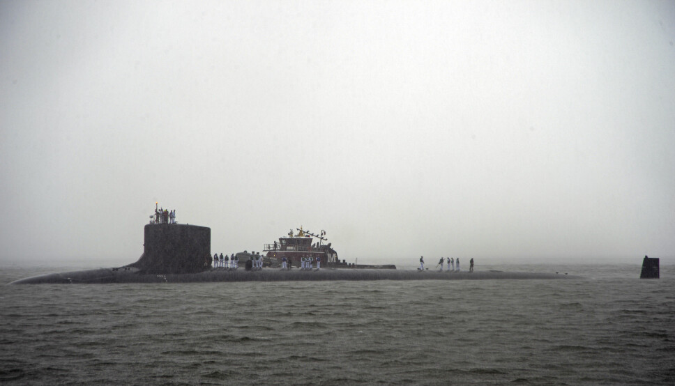 Tromsø-kommunes nei til å etablere en base for amerikanske reaktordrevne ubåter, er en potensiell konflikt som kan undergrave tilliten mellom regjeringen og innbyggerne i Tromsø, skriver Gunhild Hoogensen Gjørv. Her ser vi den amerikanske ubåten USS New Hampshire.