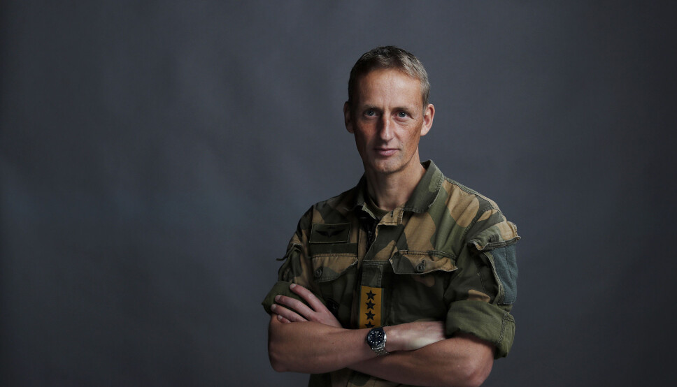 Forsvarssjef General Eirik Kristoffersen.