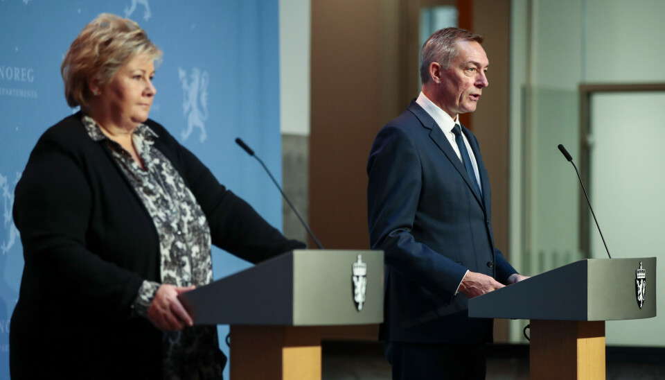 Statsminister Erna Solberg og forsvarsminister Frank Bakke-Jensen la fredag 16. oktober frem nytt forslag til langtidsplan.
