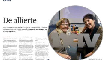 Faksimile fra Forsvarets forum nr. 5, 2014. Faksimile fra Forsvarets forum nr. 5, 2014.