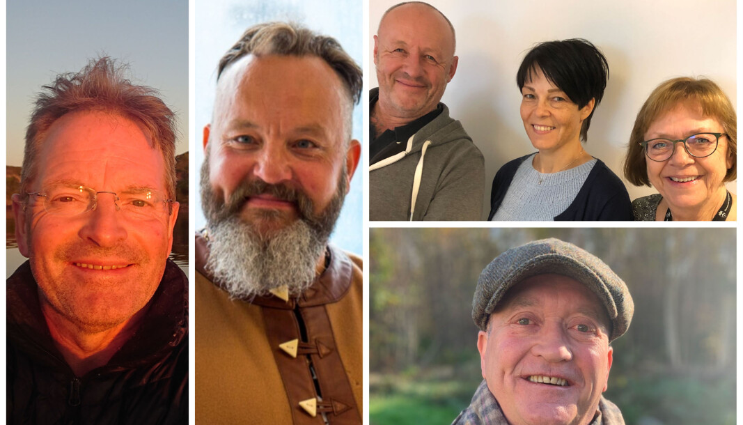 Jan-Edgar Nilsen (t.v.) Bjørn Arne Benjaminsen, NAV Elverum ved Carl Bergsvik, Mette Seland Pettersen og Gunn Strand, og Geir Olav Stamnes er nominert til Forsvarets veteranpris 2020. Jan-Edgar Nilsen (t.v.) Bjørn Arne Benjaminsen, NAV Elverum ved Carl Bergsvik, Mette Seland Pettersen og Gunn Strand, og Geir Olav Stamnes er nominert til Forsvarets veteranpris 2020.