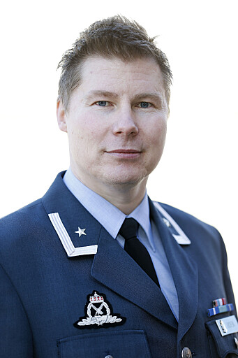 Major Stian Roen er talsperson i Luftforsvaret. Major Stian Roen er talsperson i Luftforsvaret.