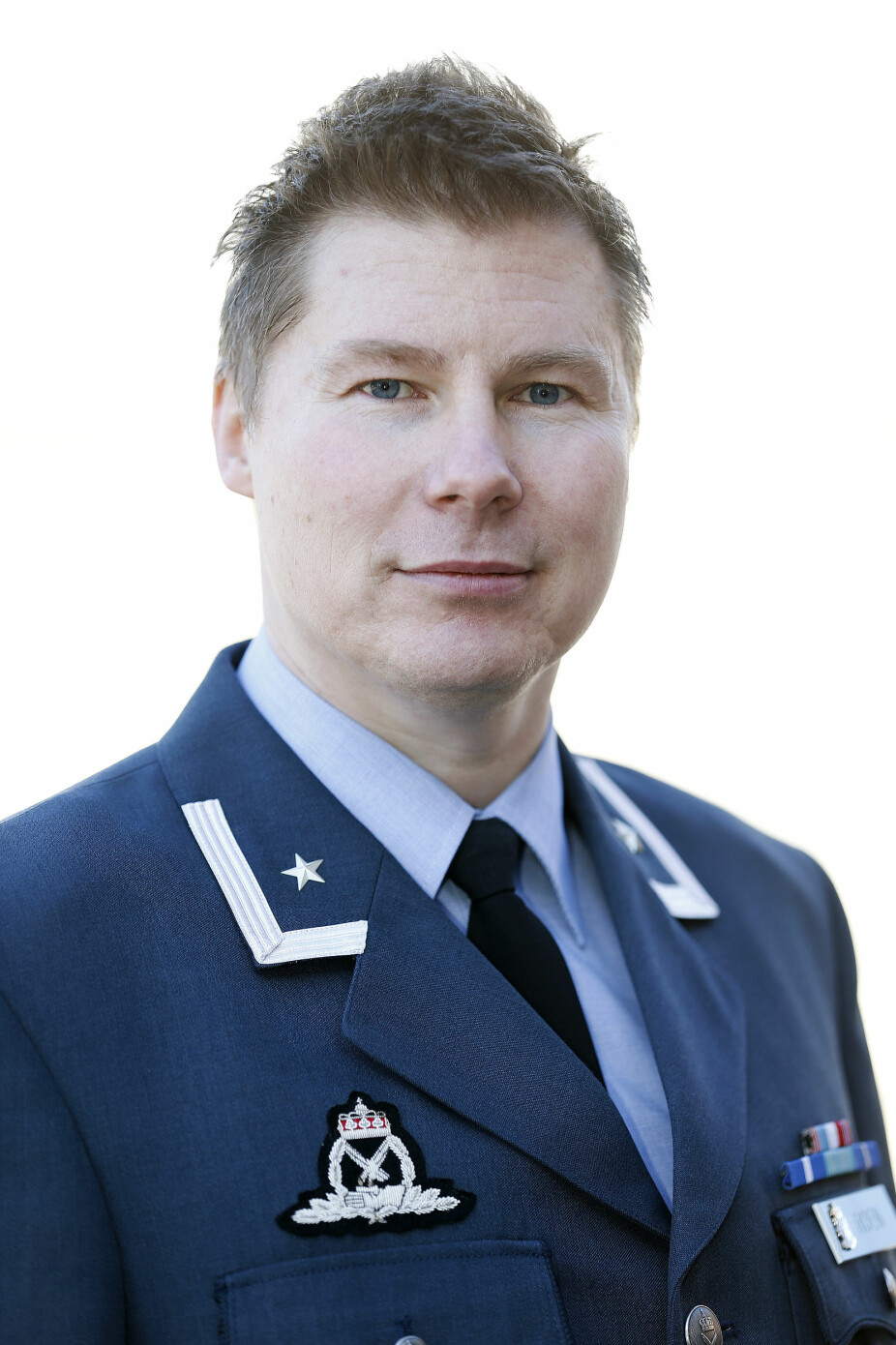 Major Stian Roen er talsperson i Luftforsvaret.